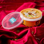 Whole Wheat Mini Mishri Chasni Ghewar - Gud Mishri
