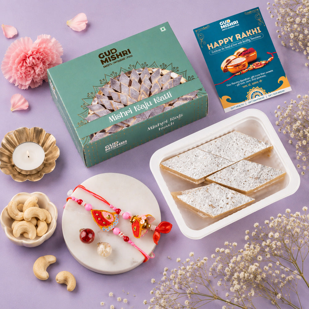 Kaju Katli with Rakhi Combo