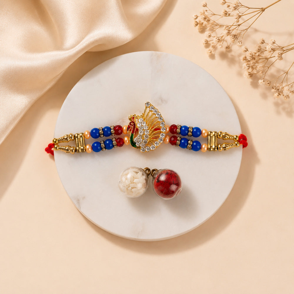 Nariyal Ladoo with Rakhi Combo