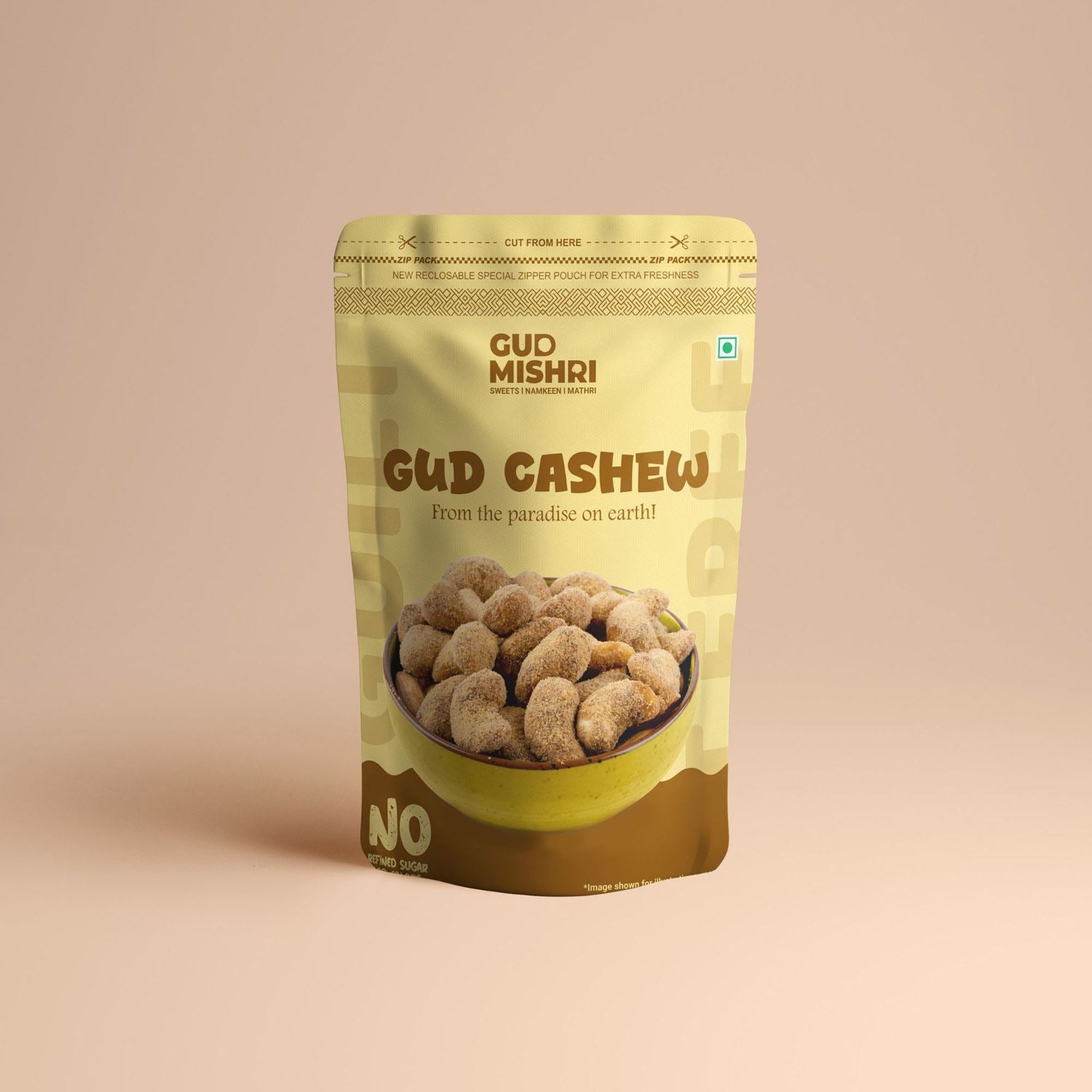 Gud Cashew (200gm) - Gud Mishri