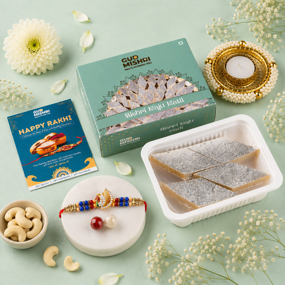 Kaju Katli with Rakhi Combo