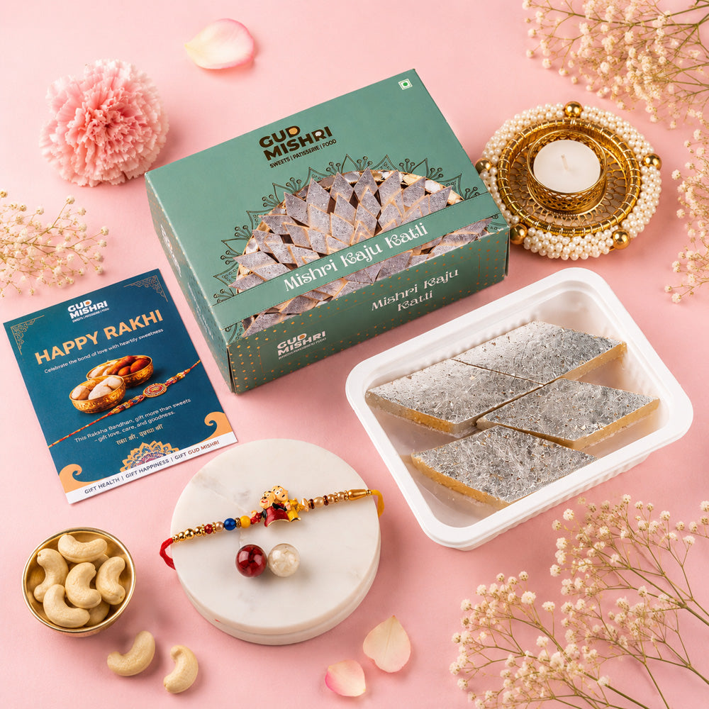 Kaju Katli with Rakhi Combo