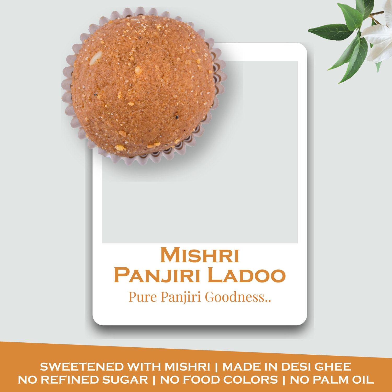 Panjiri Mishri Laddu - Gud Mishri