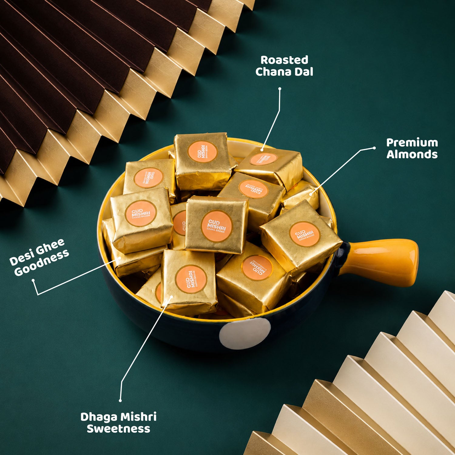 Chana Badam Barfi