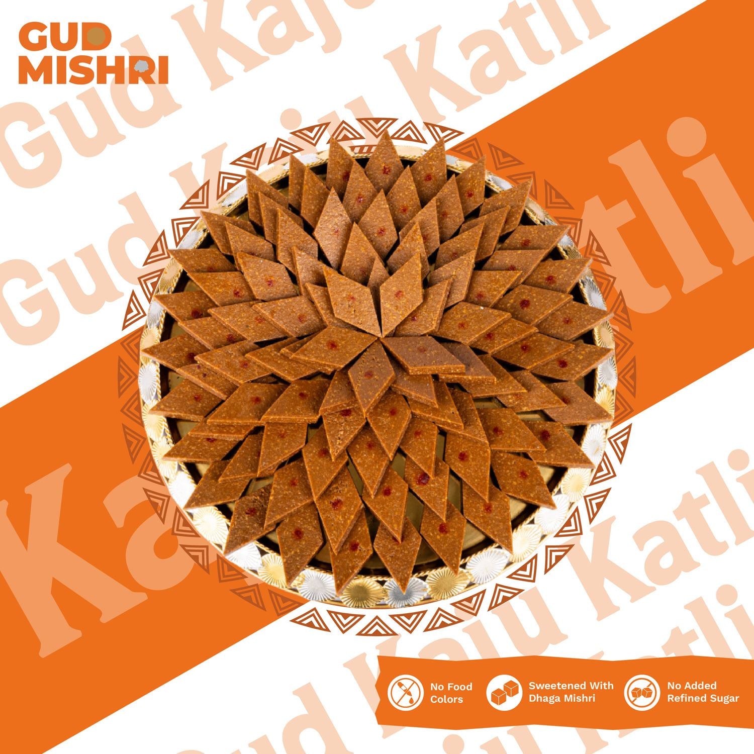 Kaju Katli Gud - Gud Mishri