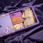 Premium Guilt-Free Gifting Combo | Besan Ladoo, Kishmish, Chocolate, Mix Dry Fruits - Gud Mishri