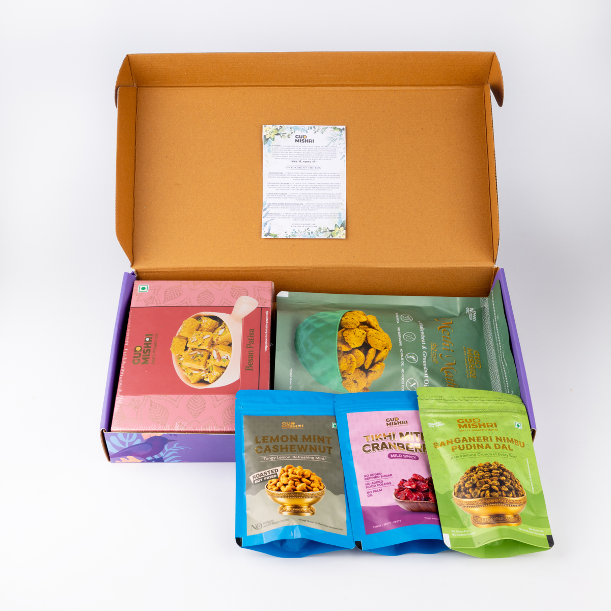 Mix Sweets and Snacks Gift Hamper (DGH-57B)