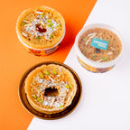 Whole Wheat Mini Mishri Chasni Ghewar - Gud Mishri