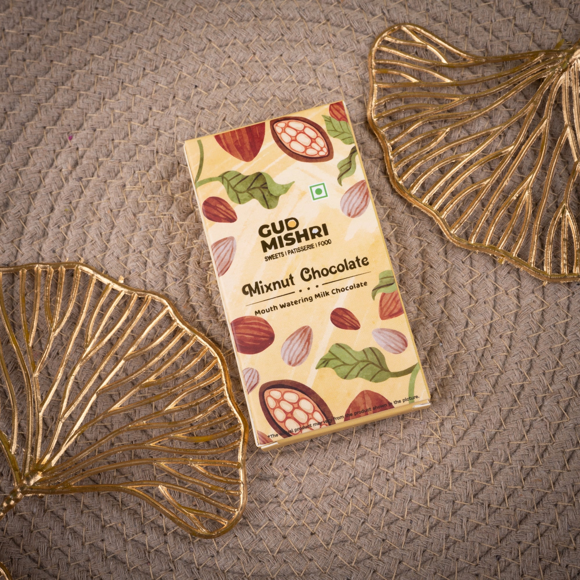 Dry Fruit Gifting Combo | Nariyal Laddo, Salted Mix Nuts, Hazelnut Cookies, Methi Mathri, Chocolate Bar - Gud Mishri