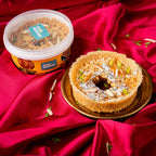 Whole Wheat Mini Mishri Chasni Ghewar - Gud Mishri