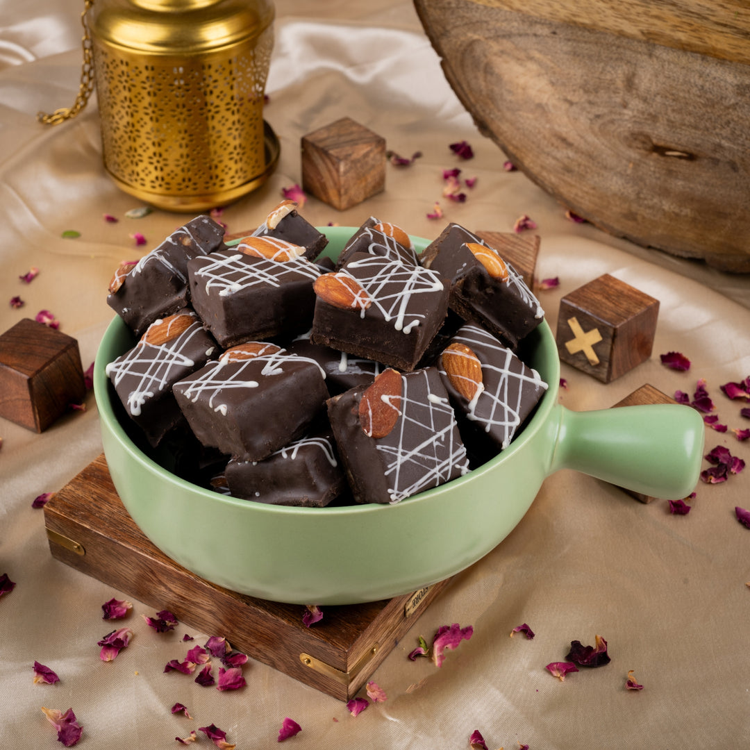 Kaju Choco Pastry Barfi – Gud Mishri