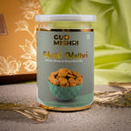 Dry Fruit Gifting Combo | Nariyal Laddo, Salted Mix Nuts, Hazelnut Cookies, Methi Mathri, Chocolate Bar - Gud Mishri