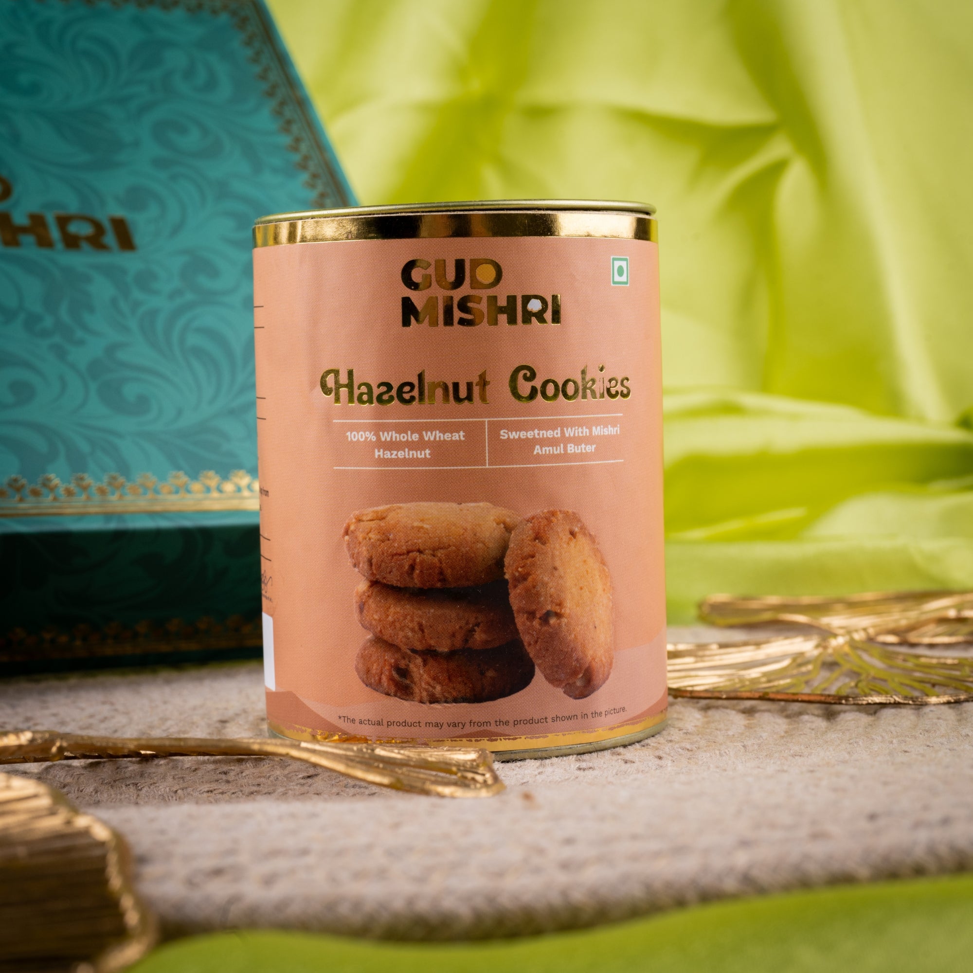 Dry Fruit Gifting Combo | Chana Badam, Chocochip Cookies, Methi Mathri, Chocolate Bar, - Gud Mishri