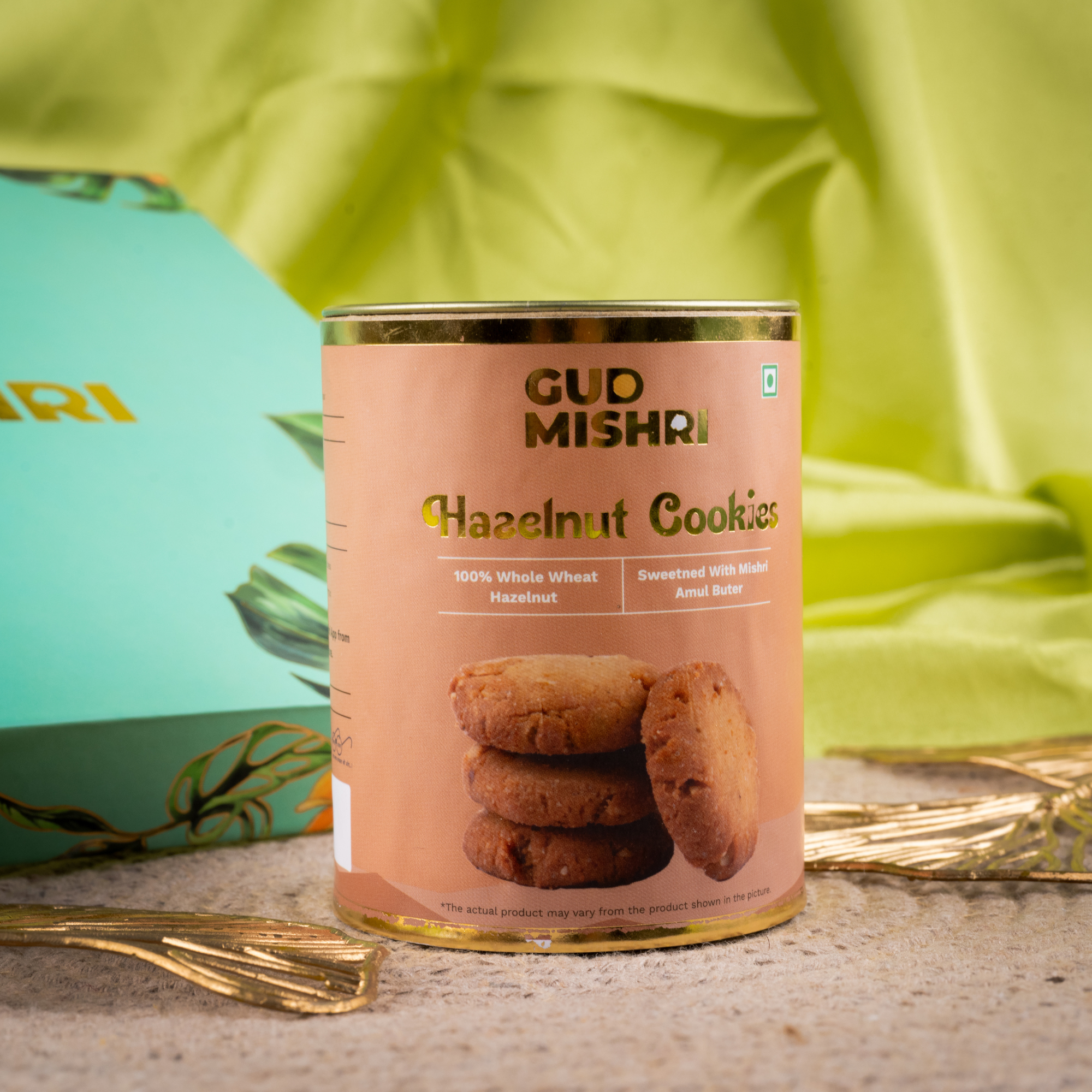 Premium Guilt-Free Gifting Combo | Kaju Katli, Bhujia, Cookies & Chocolate - Gud Mishri