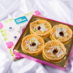 Whole Wheat Mini Mishri Chasni Ghewar - Gud Mishri