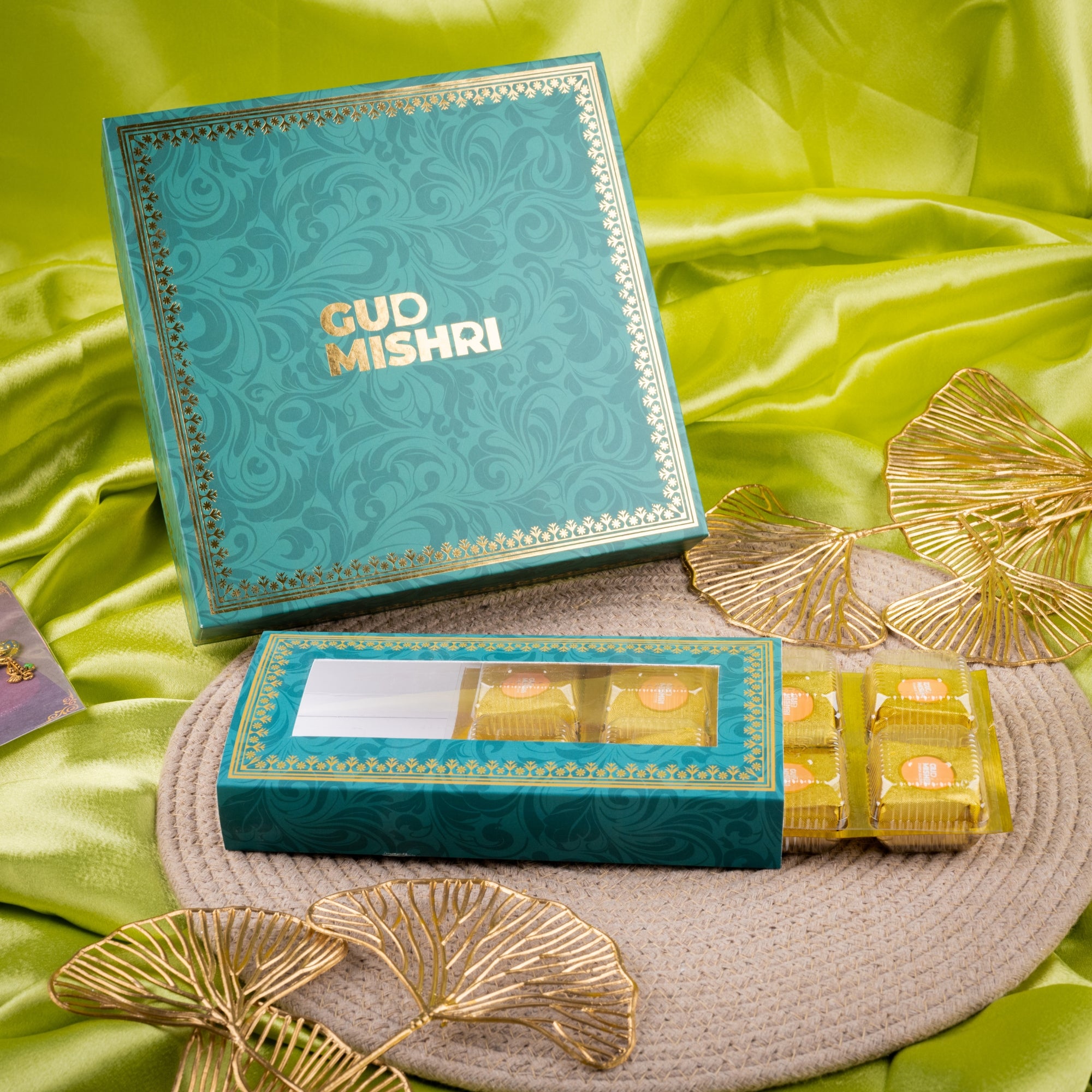 Dry Fruit Gifting Combo | Chana Badam, Chocochip Cookies, Methi Mathri, Chocolate Bar, - Gud Mishri