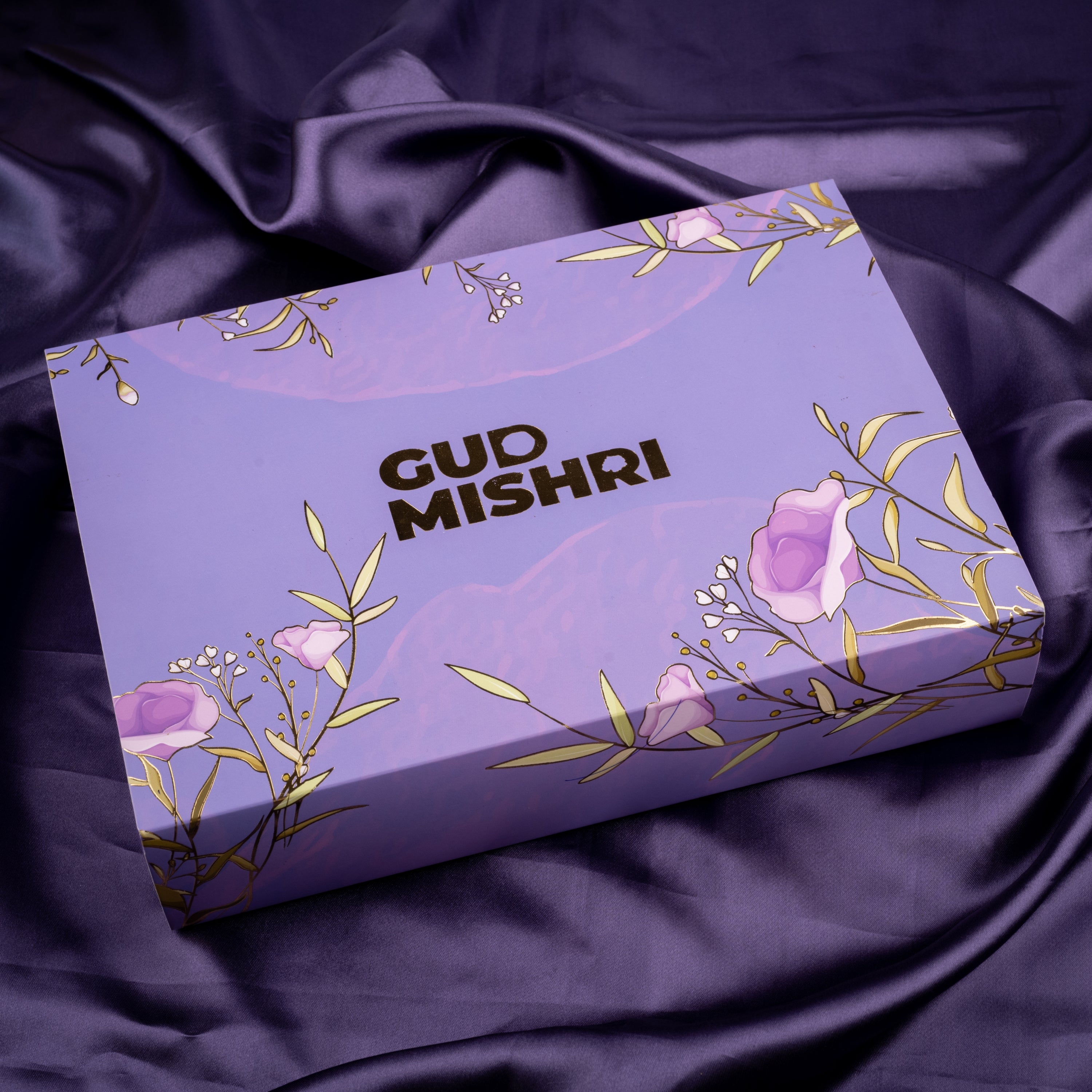 Premium Guilt-Free Gifting Combo | Besan Ladoo, Kishmish, Chocolate, Mix Dry Fruits - Gud Mishri