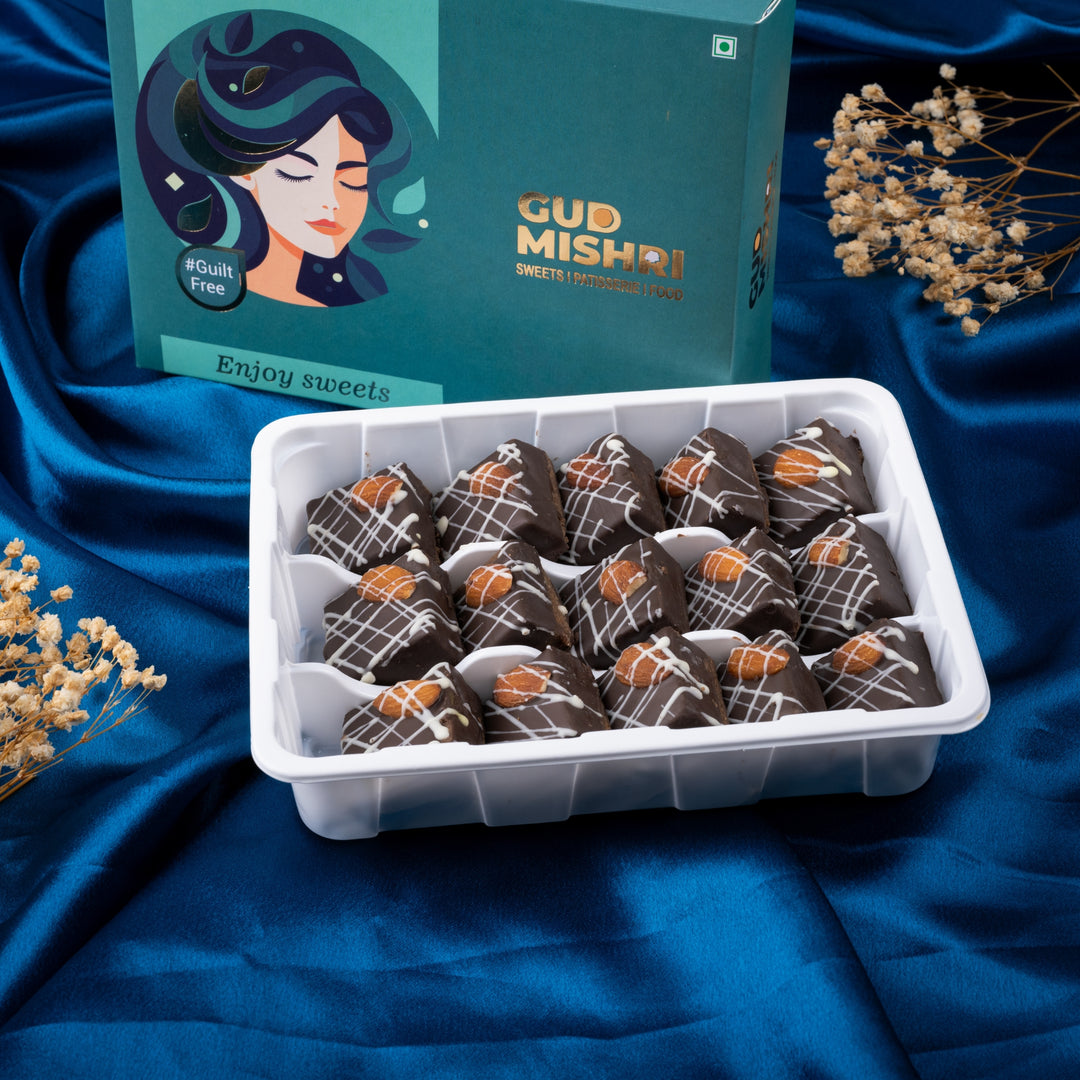 Kaju Choco Pastry Barfi – Gud Mishri