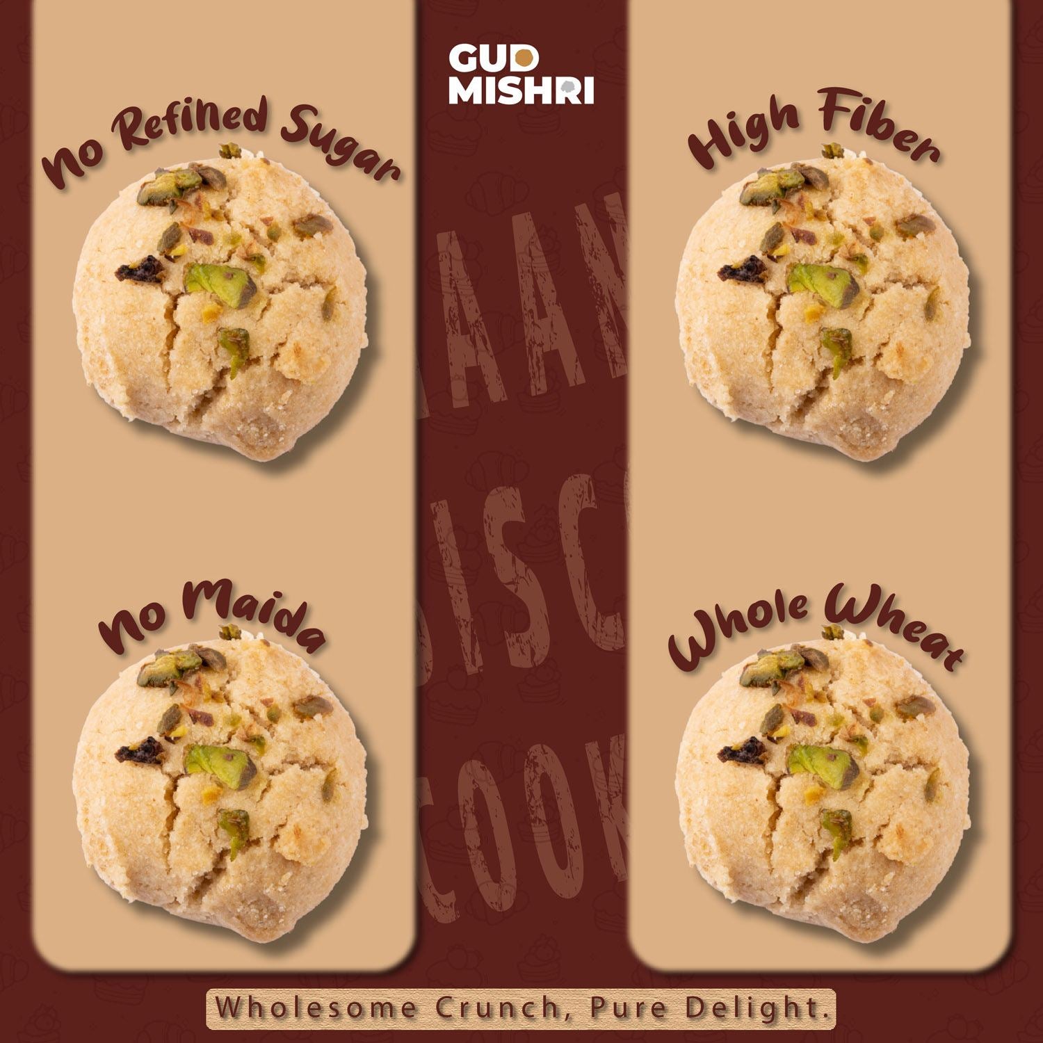 Naan Biscotti (225gm) - Gud Mishri