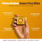 Chana Badam Barfi (Sugar-Free) - Gud Mishri