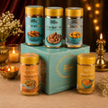 Gift Box - MD | Bikaneri Bhujia, Milky Mathri, Khatta Mitta, Methi Mathri, Aata Gud Petha - Gud Mishri