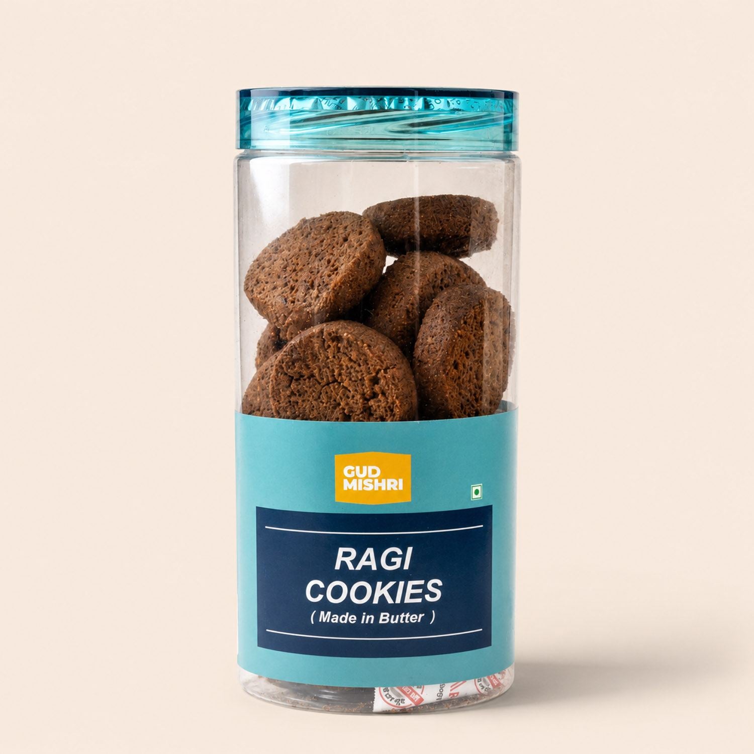 Ragi Cookies (200gm) - Gud Mishri