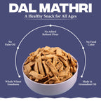 Dal Aata Mathri (400gm) - Gud Mishri