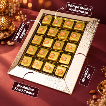 Chana Badam Mishri Barfi Gift Hamper (DGH-18)