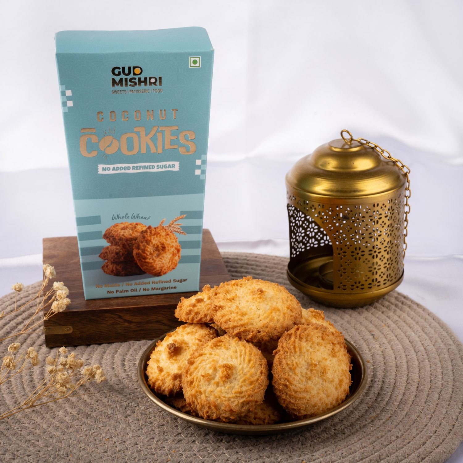 Coconut Cookies (150gm) - Gud Mishri