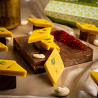 Kaju Kesar Katli - Gud Mishri