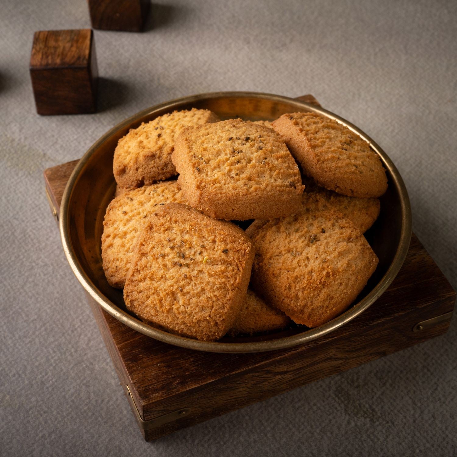 Ajwain Cookies (200gm) - Gud Mishri