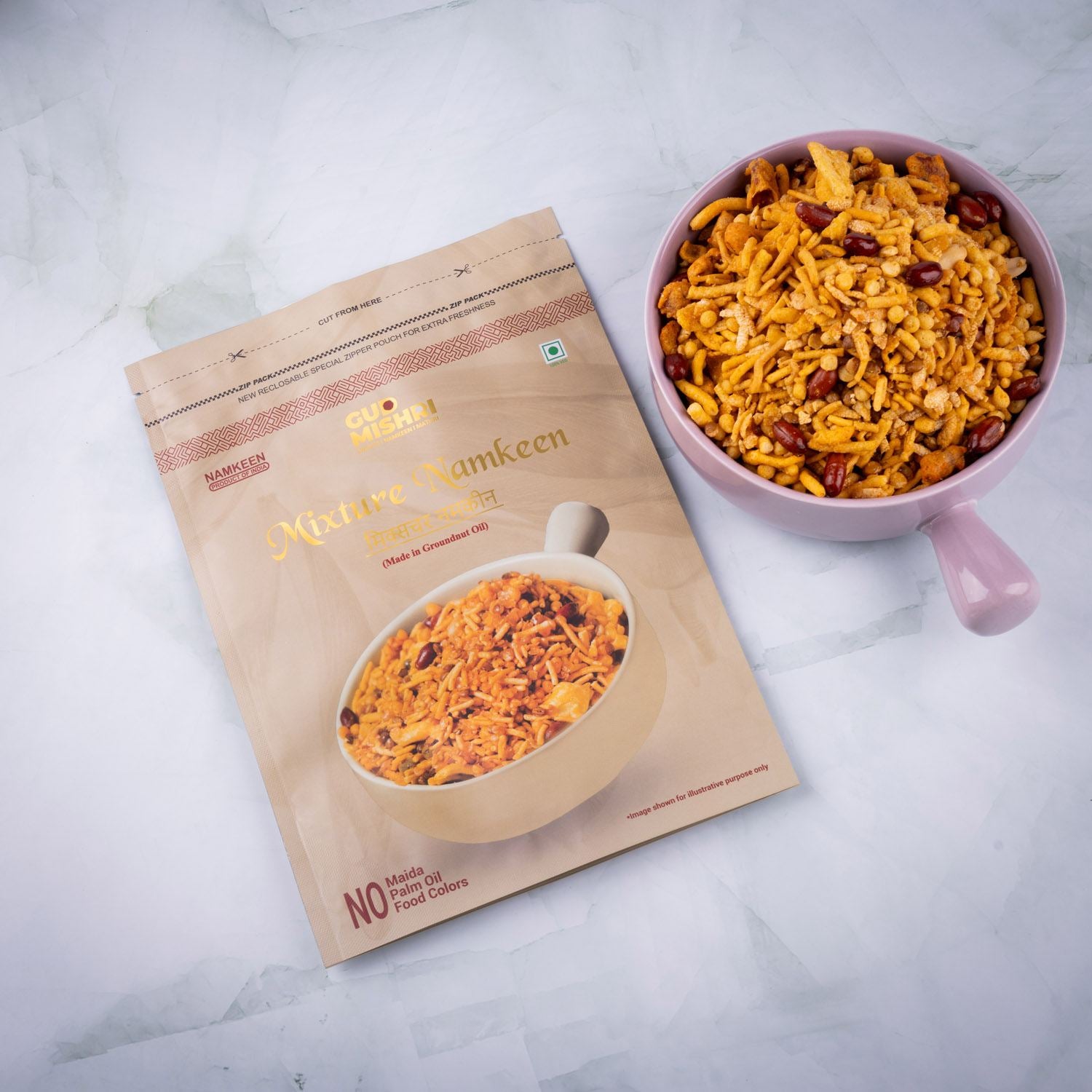 Mixture Namkeen (400gm) - Gud Mishri