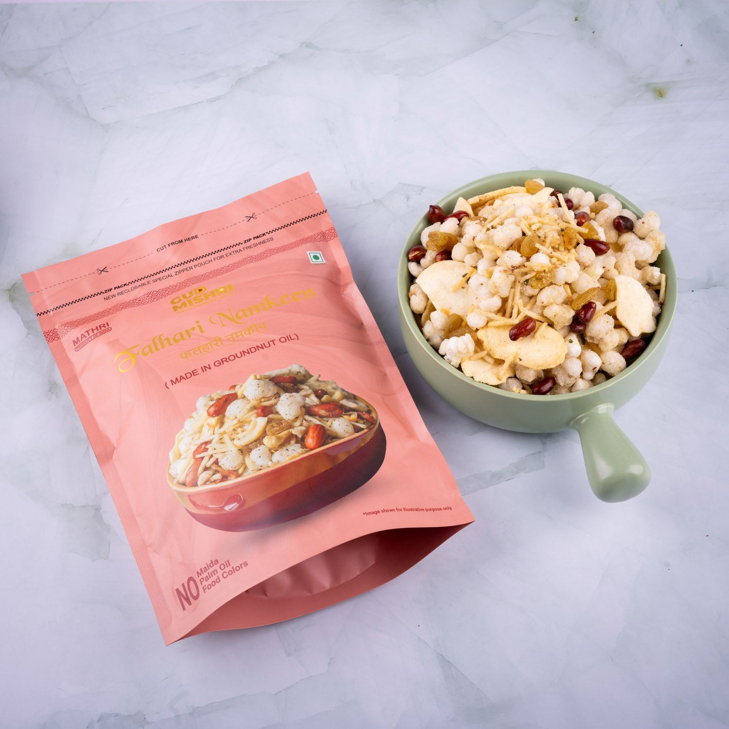 Falahari Mixture (400gm) - Gud Mishri