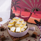 Nariyal Barfi Mishri Kesar - Gud Mishri