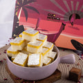 Nariyal Barfi Kesar (Sugar-Free) - Gud Mishri