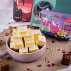 Nariyal Barfi Mishri Kesar - Gud Mishri