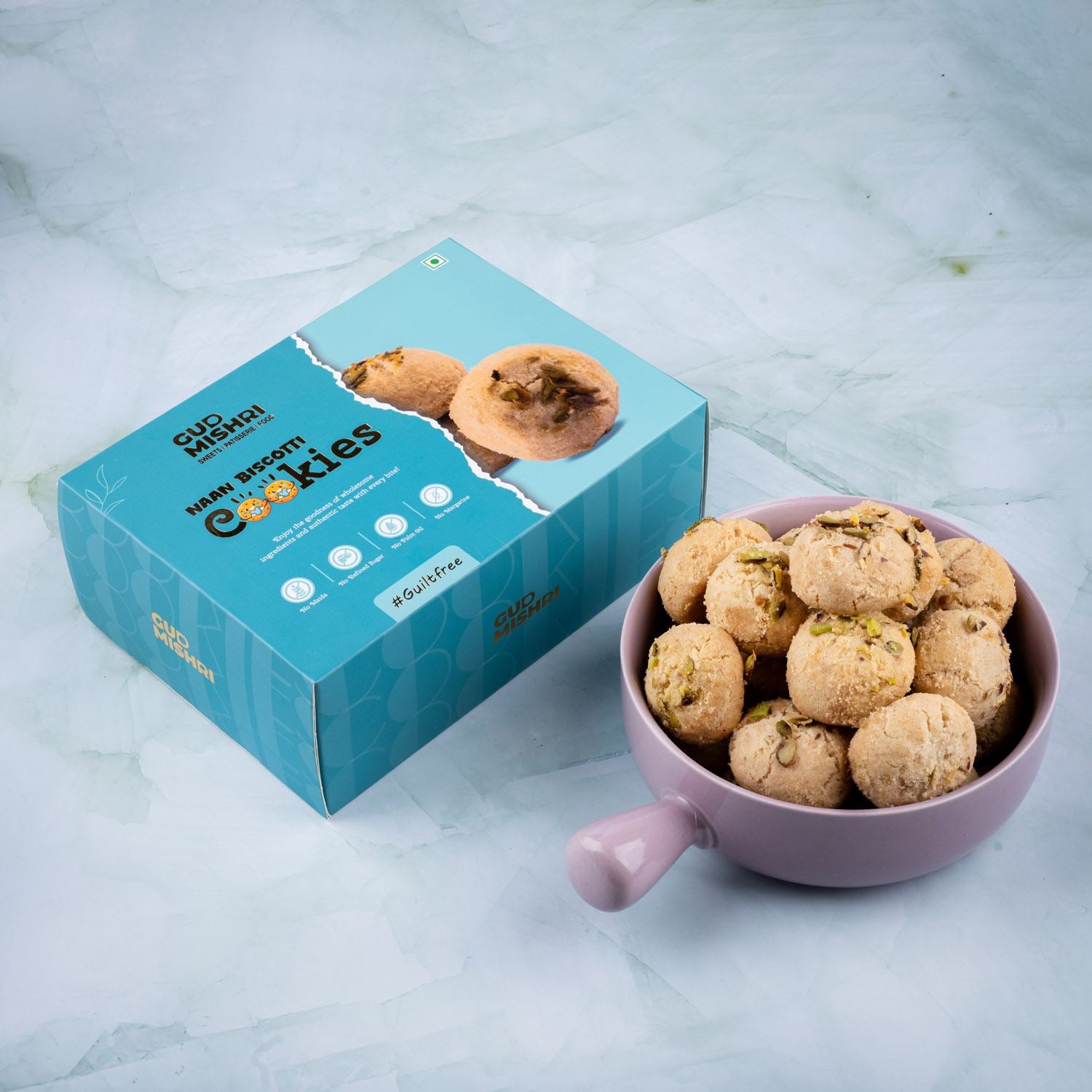 Naan Biscotti (225gm) - Gud Mishri