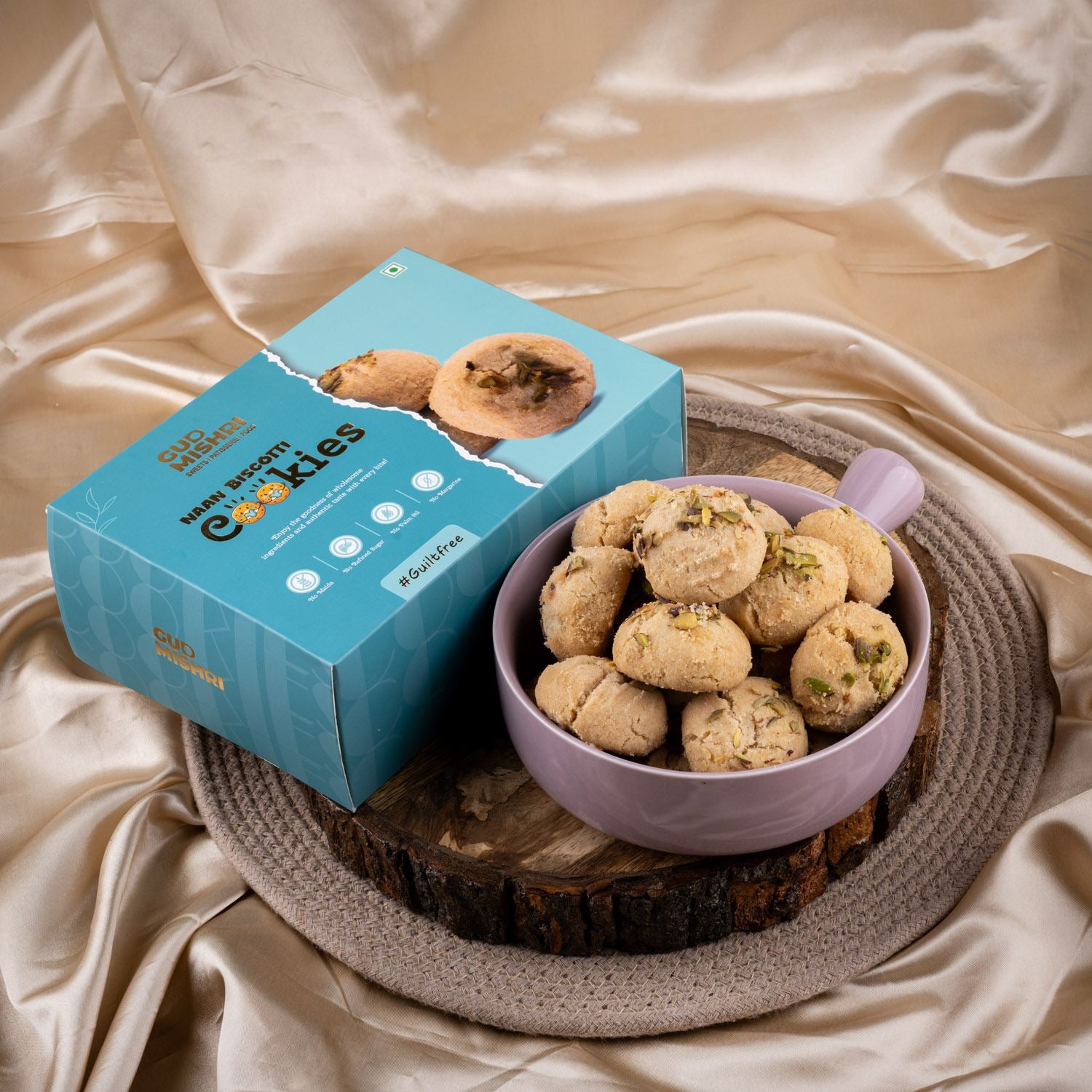 Naan Biscotti (225gm) - Gud Mishri