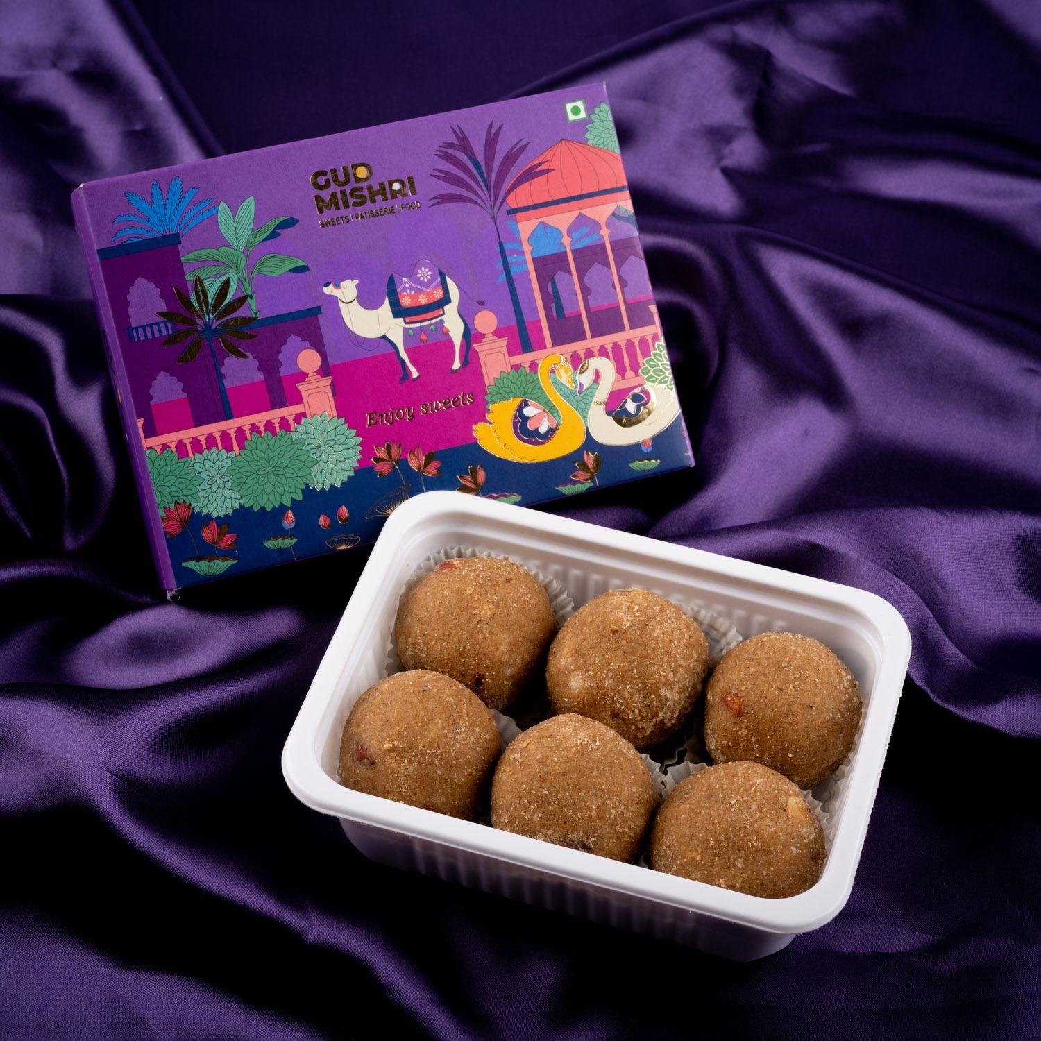 Panjiri Mishri Laddu - Gud Mishri