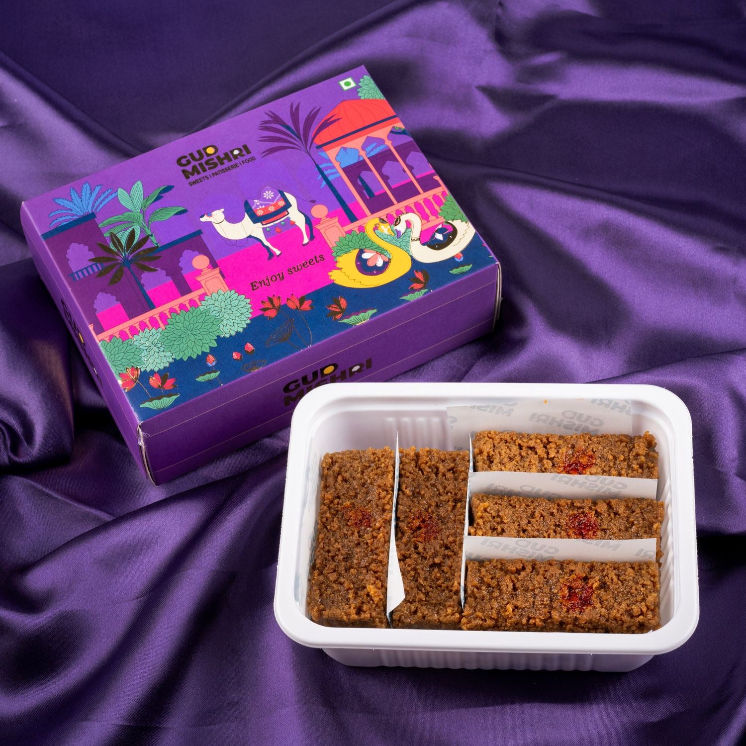 Gud Milk Cake - Gud Mishri