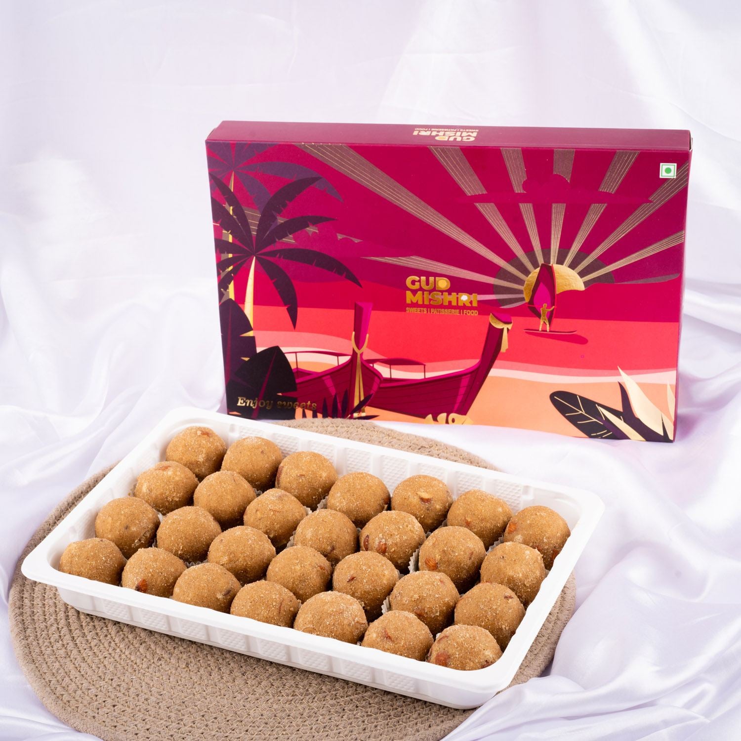 Panjiri Mishri Laddu - Gud Mishri