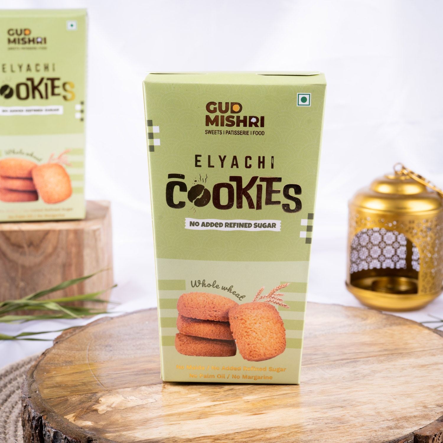 Elaichi Cookies (150gm) - Gud Mishri