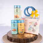 Cookies, Namkeen, Chana Badam Barfi, and Dryfruit (Plastic Bag-01)