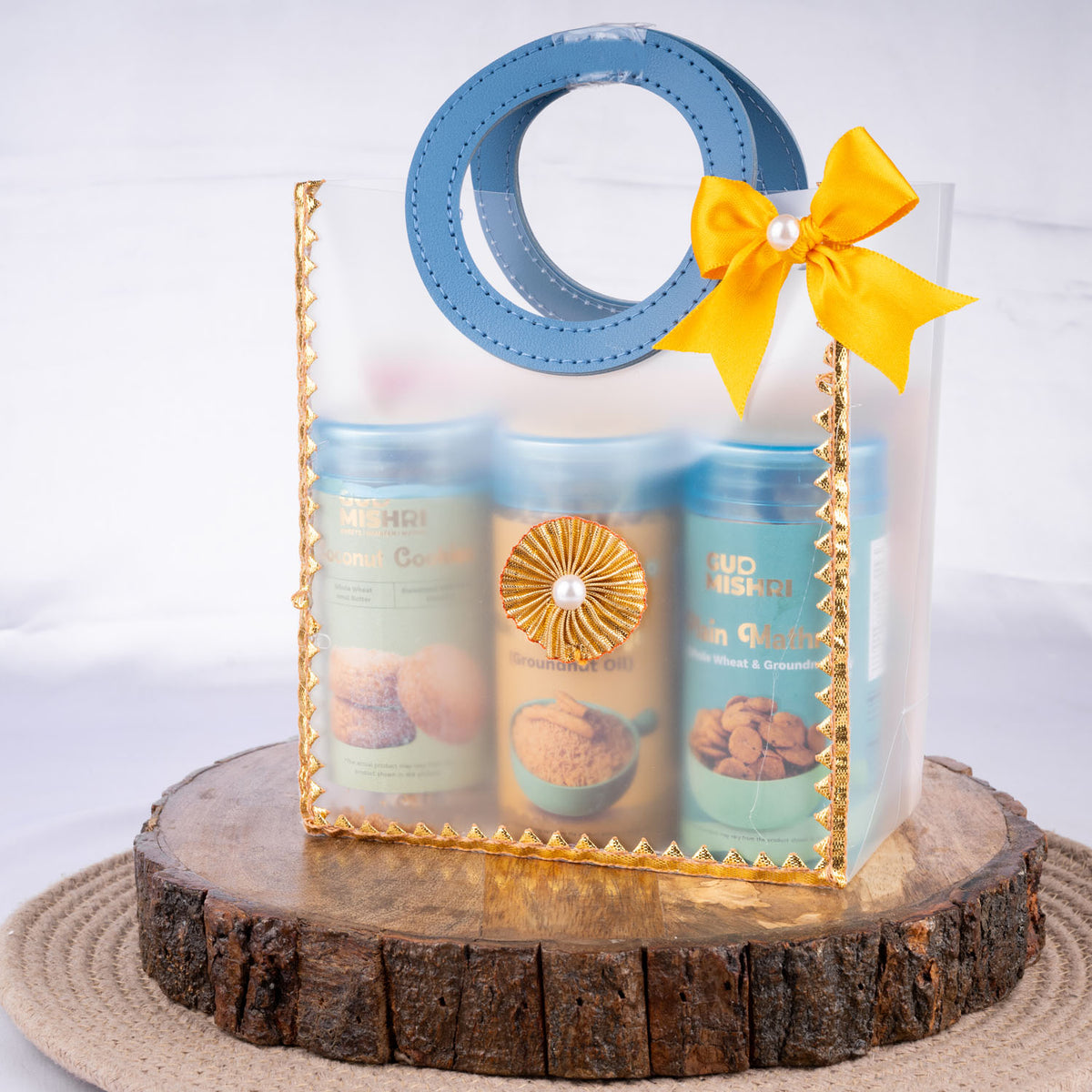 Cookies, Namkeen, Chana Badam Barfi, and Dryfruit (Plastic Bag-01)