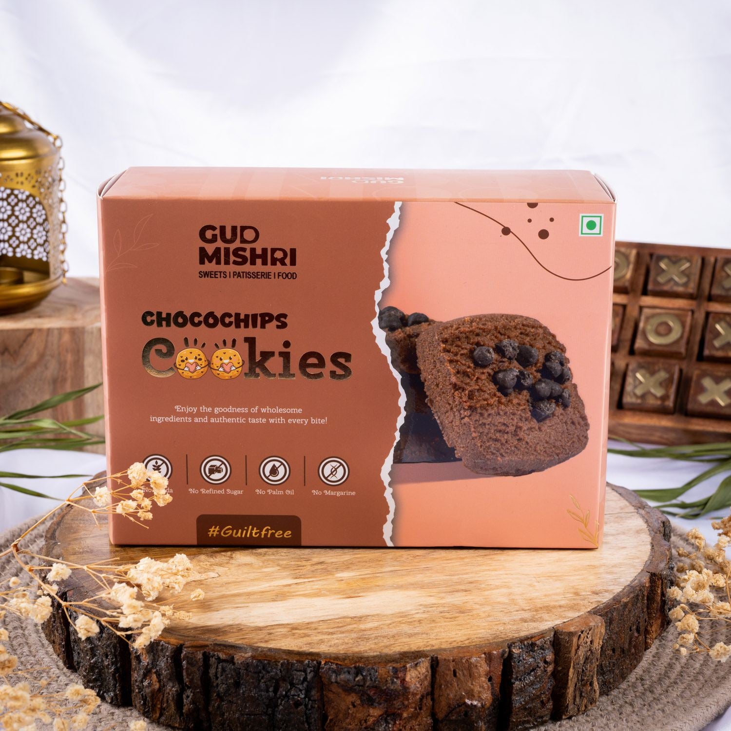 Choco Chip Cookies (270gm) - Gud Mishri