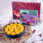 Kesar Kanpuri Laddu - Gud Mishri
