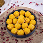 Kesar Kanpuri Laddu - Gud Mishri
