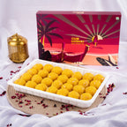 Kesar Kanpuri Laddu - Gud Mishri