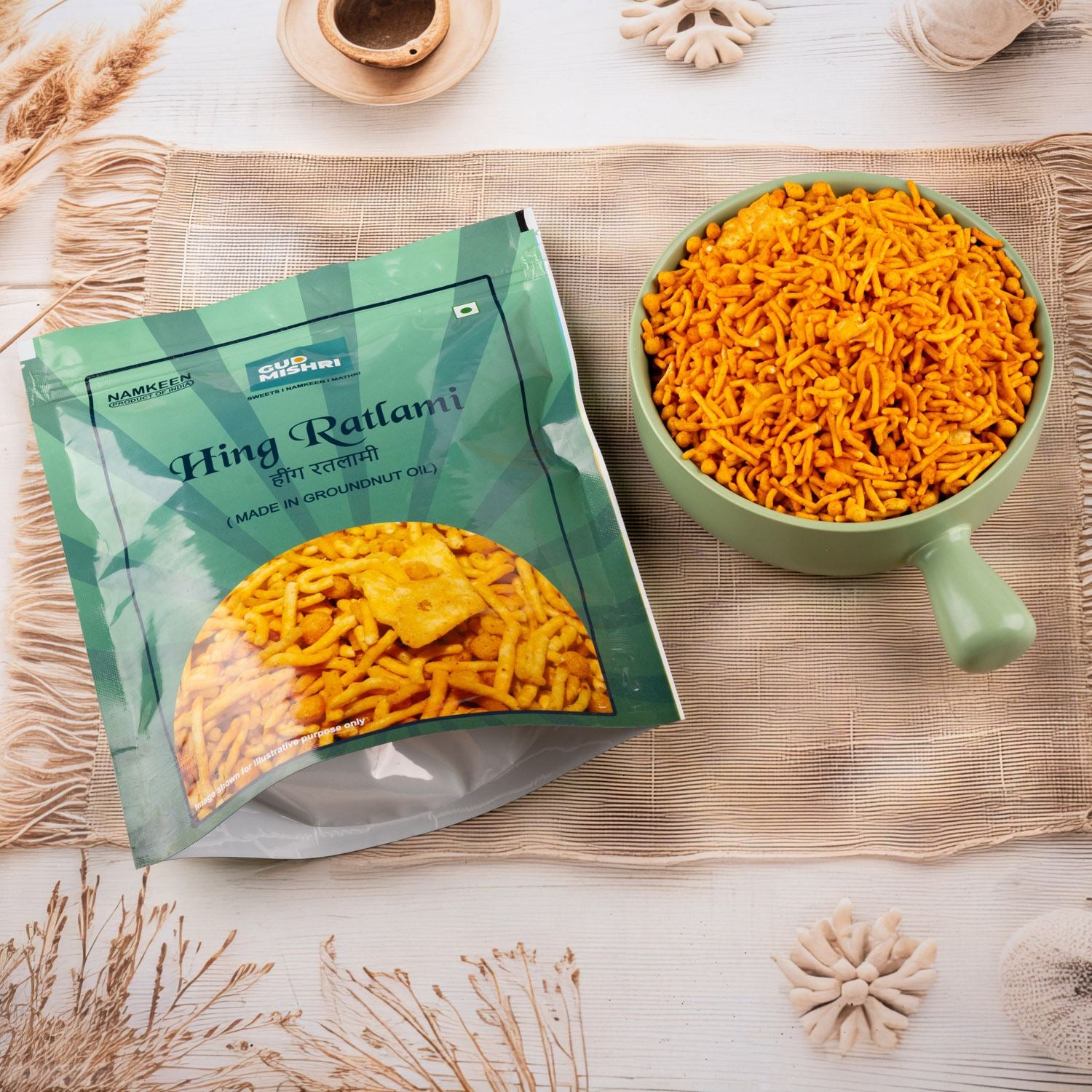 Hing Ratlami (400gm) - Gud Mishri