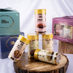 Gift Box - DFD | Kaju, Badam, Kismis, Pista, Mix Seeds Crunchy - Gud Mishri